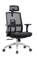 كرسي مكتب شبك طبي فاخر ظهر عالي Ergonomic Mesh Office Chair – Galaxy