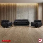 انتريه استقبال شركات 3+2 بتصميم تنفيذي مريح مناسب لمساحات الاستقبال