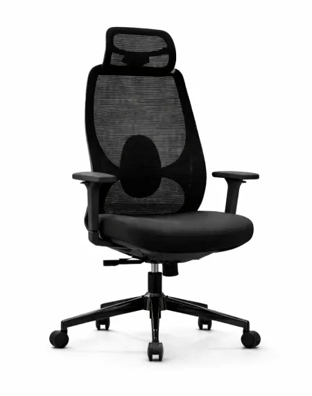 adjustable office chair flex jet black ergonomic mesh chair