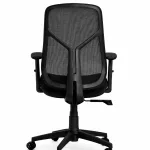 mesh desk chair vento jet black ergonomic office chair