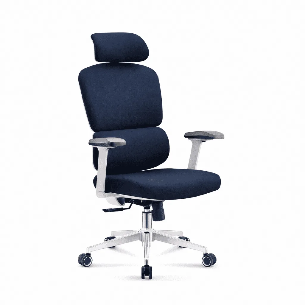 comfort max chair blue ergonomic office chair navy