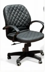 كرسي مكتب جلد للموظفين Arkan COMFY – Office Chair - Image 2