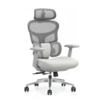 Arkan HEAVEN COMFORT – كرسي مكتب إرجونومي شبك – Ice Grey