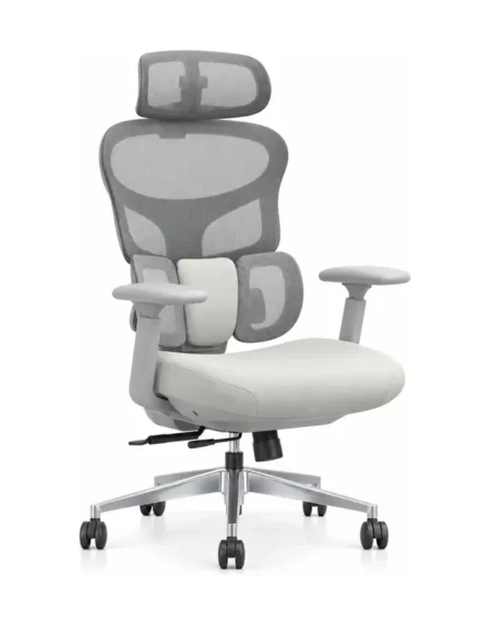 Arkan HEAVEN COMFORT – كرسي مكتب إرجونومي شبك – Ice Grey