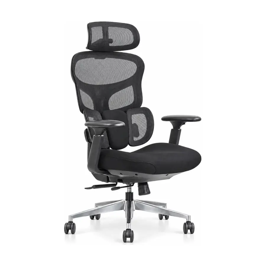 Arkan HEAVEN COMFORT – كرسي مكتب إرجونومي شبك – Jet Black Arkan HEAVEN COMFORT – كرسي مكتب إرجونومي شبك – Jet Black